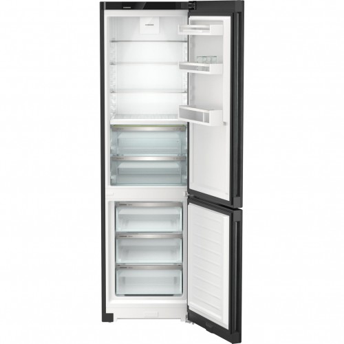 Холодильник LIEBHERR с BioFresh и NoFrost, 201.5 см, A++, двери BlackSteel, 5 контейнеров, дисплей на двери