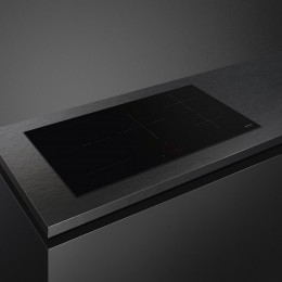 Встраиваемая индукционная панель SMEG si1m4954d, 90 см, Multizone, черная.
