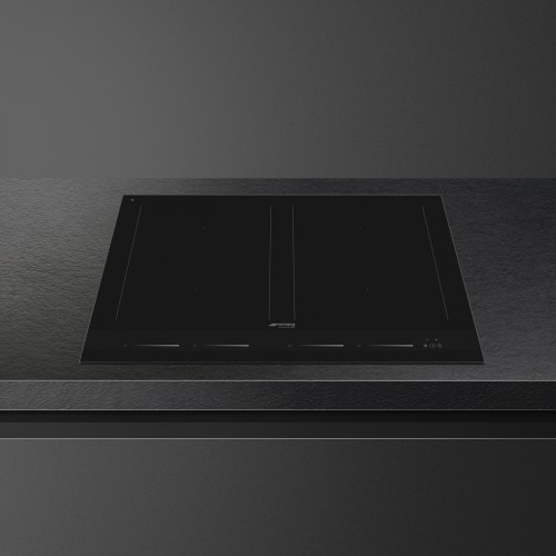 Индукционная варочная поверхность Smeg Dolce Stil Novo 60 см – 4 конфорки, автоматическое отключение, 9 уровней мощности, таймер и защита от случайного включения