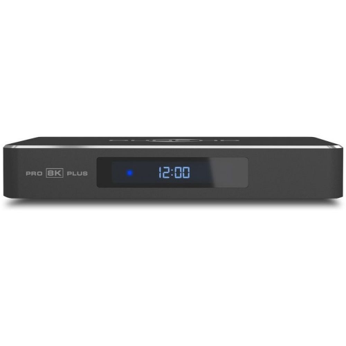 Медиаплеер/ Mediaplayer Dune HD Pro 8K Plus: 8K/60 Hz/Dolby Vision/HDR10+/HDR, CPU Amlogic S9284-K/J, RAM 8 Gb, Flash 64 Gb, 1xUSB3.0, 1xUSB2.0, LAN 1000Mb/s, WiFi 802.11ax, BT 5.2, HDMI 2.1a, S/PDIF, Audio Out miniJack, BT+Voice Remote Control, Android 1