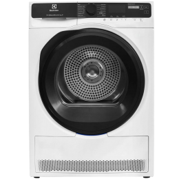Сушильная машина Electrolux EW7D595UCE, 9 кг, тепловой насос, 12 программ, глубина 63.8 см, белый цвет.