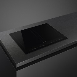 Индукционная варочная поверхность Smeg sim1644d, 60 см, 4 конфорки, автоматическое отключение, 9 уровней мощности