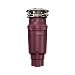 Измельчитель отходов Kuppersberg wss 750 v, 750 Вт, 3800-4200 об/мин, защита от перегрева, авто выключение, DC мотор, 75 дБ, винный цвет.
