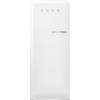 Холодильник SMEG 1530x601x728 мм, однокамерный, стиль 50-х, 270 л, белый, с LED освещением и инверторным компрессором