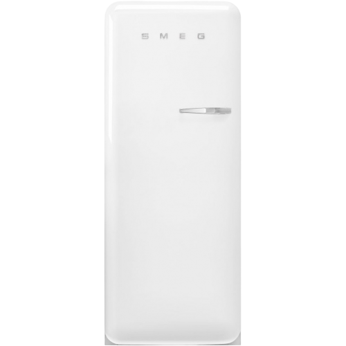 Холодильник SMEG 1530x601x728 мм, однокамерный, стиль 50-х, 270 л, белый, с LED освещением и инверторным компрессором