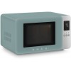 Микроволновая печь SMEG, отдельностоящая, объем 29 л, 4 функции приготовления, гриль, 18 автоматических программ, быстрый старт, размораживание, мощность 900 Вт, 5 уровней мощности, инвертер + поворотный стол, цвет изумрудно-зеленый