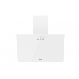 Вытяжка Delonghi/ Вытяжка Delonghi, наклонная, 60 см, отвод/рециркуляция, 650 м3/ч, 3 скорости, механическое управление, LED подсветка, цвет белое стекло