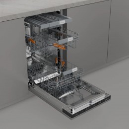 Посудомоечная машина Gorenje/ Посудомоечная машина Gorenje, 45 см, 10 комплектов, 3 корзины 5 программ, кнопочное управление, отсрочка старта, внутренняя подсветка, автооткрывание дверцы, полный AquaStop, инверторный мотор, половинная загрузка