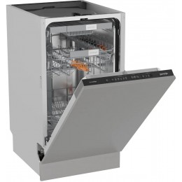 Посудомоечная машина Gorenje/ Посудомоечная машина Gorenje, 45 см, 10 комплектов, 3 корзины 5 программ, кнопочное управление, отсрочка старта, внутренняя подсветка, автооткрывание дверцы, полный AquaStop, инверторный мотор, половинная загрузка