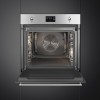 Встраиваемый духовой шкаф SMEG Classica - Многофункциональный комбинированный паровой духовой шкаф, 60 см, 12 функций, нержавеющая сталь с защитой от отпечатков пальцев