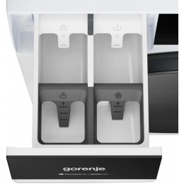 Стиральная машина Gorenje/ Стиральная машина Gorenje, отдельностоящая, ВхШхГ 85х60х54 см, цветной дисплей, поворотное/сенсорное управление, загрузка 9 кг, 1400 об/мин, 20 программ, инверторный мотор, пар, Wi-Fi, цвет белый