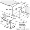 Встраиваемый духовой шкаф Bosch Serie 4 с паром, 71 л, 8 режимов, 3D Hotair, автопилот и сенсорное управление - черный