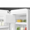 Холодильник SMEG 1530x601x728 мм, однокамерный, стиль 50-х, 270 л, белый, с LED освещением и инверторным компрессором