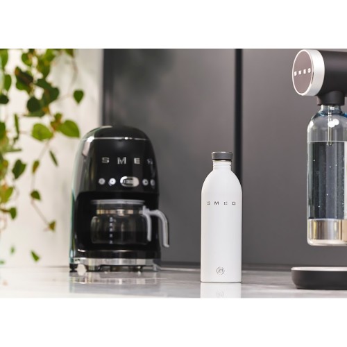 Термобутылка SMEG, стиль 50-х г.г., объем 1000 мл, цвет белый