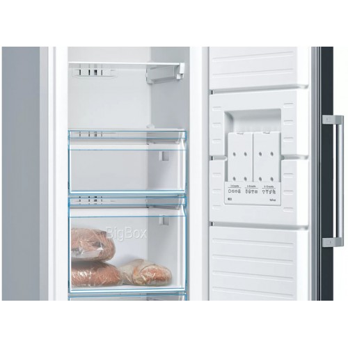 Холодильник Full NoFrost Serie 6 с объемом 619 л, нержавеющая сталь, LCD дисплей, Multi Airflow, AirFresh Filter