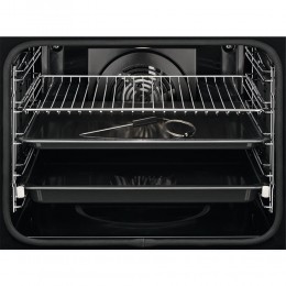 Электрический духовой шкаф ELECTROLUX EOD4P57H, 72 л, конвекция, пар, автопрограммы, пиролитическая очистка, 3 стекла, телескопические направляющие.
