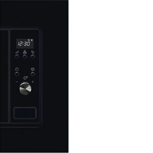 Встраиваемая микроволновая печь ELECTROLUX 20 л, черная, высота 380 мм - идеальное решение для вашей кухни