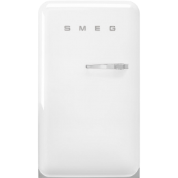 Холодильник SMEG FAB10LWH6, 122 л, однокамерный, морозильная камера, белый, 50-е, D, 970x545x659 мм
