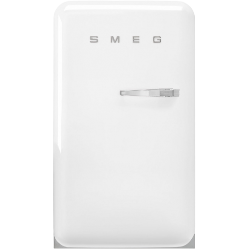 Холодильник SMEG 970x545x659 мм, однокамерный с морозильной камерой, стиль 50-х, белый, объем 122 л, энергоэффективность D