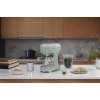 Ручная кофемашина Smeg в стиле 50-х, пастельный зеленый, 15 бар, 1.1 л — идеальный выбор для настоящих ценителей кофе