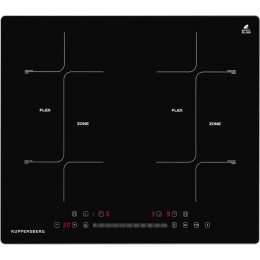 Варочная панель Kuppersberg ICS 622 R, индукционная, 4 конфорки, 60 см, слайдерное управление, Booster, таймер.