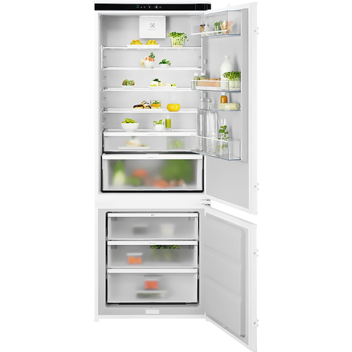 Встраиваемый холодильник ELECTROLUX No Frost - 1884x696x549 мм, сенсорное управление, динамическое охлаждение