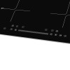 Встраиваемая индукционная варочная панель Kuppersberg 60 см с 4 конфорками, Flexi-zone, Booster и таймером - идеальный выбор для вашего кухонного пространства