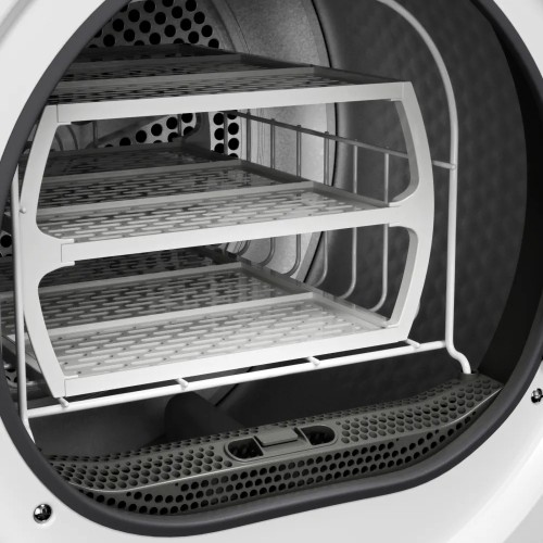 Сушильная машина Kuppersberg/ Сушильная машина Kuppersberg, High-Tech, загрузка 9 кг, 15 программ, тепловой насос, электронное кнопочное управление, корзина для сушки, блокировка от детей, энергоэффективность А++, цвет белый