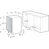 Встраиваемая узкая посудомоечная машина GORENJE – Класс А+++, 11 комплектов посуды, 3 корзины, AquaStop, инверторный мотор