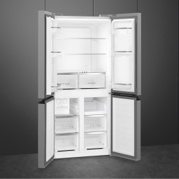 Холодильник SMEG/ Холодильник SMEG, Side-by-Side, отдельностоящий, ВхШхГ 1790х840х690 мм, No Frost, объем 488 (322+166) л, дисплей, электронный контроль температуры, инверторный компрессор, быстрое охлаждение, быстрая заморозка, функция "Отпуск"