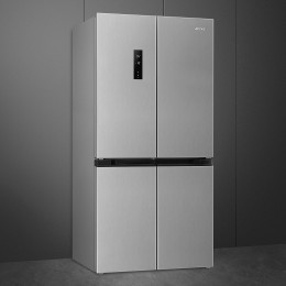 Холодильник SMEG/ Холодильник SMEG, Side-by-Side, отдельностоящий, ВхШхГ 1790х840х690 мм, No Frost, объем 488 (322+166) л, дисплей, электронный контроль температуры, инверторный компрессор, быстрое охлаждение, быстрая заморозка, функция "Отпуск"