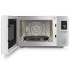 Микроволновая печь SMEG 27 л с аэрогрилем, 9 функциями и 25 автоматическими программами – белая, 900 Вт, инвертор, плавное открывание