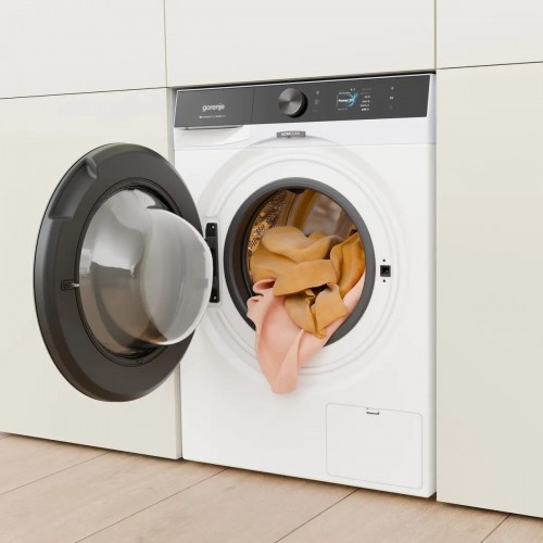 Стиральная машина Gorenje/ Стиральная машина Gorenje, отдельностоящая, ВхШхГ 85х60х54 см, цветной дисплей, поворотное/сенсорное управление, загрузка 9 кг, 1400 об/мин, 20 программ, инверторный мотор, пар, Wi-Fi, цвет белый