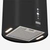 Вытяжка Franke/Best AXIS 35 BK - Цилиндрическая настенная вытяжка 35 см, 750 м3/ч, LED освещение, электронное управление, черная