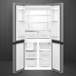 Холодильник SMEG/ Холодильник SMEG, Side-by-Side, отдельностоящий, ВхШхГ 1790х840х690 мм, No Frost, объем 488 (322+166) л, дисплей, электронный контроль температуры, инверторный компрессор, быстрое охлаждение, быстрая заморозка, функция "Отпуск"