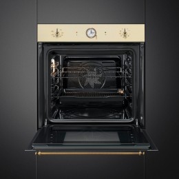 Встраиваемый духовой шкаф SMEG SFP68C1TPO, 60 см, 65 л, 9 режимов, пиролиз, таймер, галогенная подсветка, Soft Close.