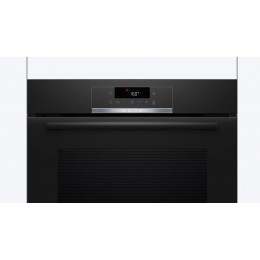 Встраиваемый духовой шкаф Bosch HQG572EB3, 71 л, 9 режимов, пар, AutoPilot 15, черный, нержавеющая сталь.