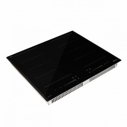 Варочная поверхность KORTING hib 68900 b imove, индукционная, 4 конфорки, сенсорное управление, 9 уровней мощности, таймер, блокировка, бустер.