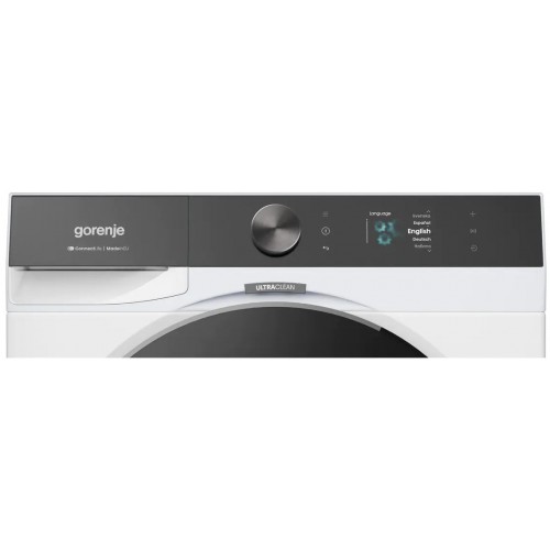Стиральная машина Gorenje/ Стиральная машина Gorenje, отдельностоящая, ВхШхГ 85х60х54 см, цветной дисплей, поворотное/сенсорное управление, загрузка 9 кг, 1400 об/мин, 20 программ, инверторный мотор, пар, Wi-Fi, цвет белый