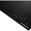 Варочная поверхность Kuppersberg 45 см, индукция, 3 зоны нагрева, High-Tech, с бустером и таймером