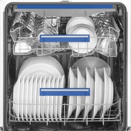 Посудомоечная машина Smeg STL362DQ, 60 см, 14 комплектов, 8 программ, инверторный мотор, AquaStop, черный