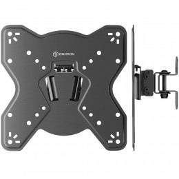 Кронштейн ONKRON M3S Black 17-43'', VESA до 200x200 мм, наклон ±8°, поворот 45°, 35 кг
