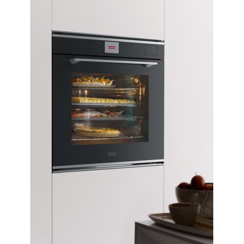 Духовой шкаф Franke FMY 99 HS XS/Best - Электрический с паром, 73л, 18 функций, TFT дисплей, телескопические направляющие, нержавеющая сталь