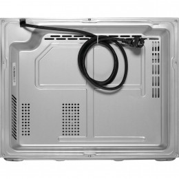 Встраиваемый духовой шкаф Korting OKB 3260 CSGW MW, 45 см, СВЧ, 10 режимов, Full TouchControl, LED дисплей Cold White