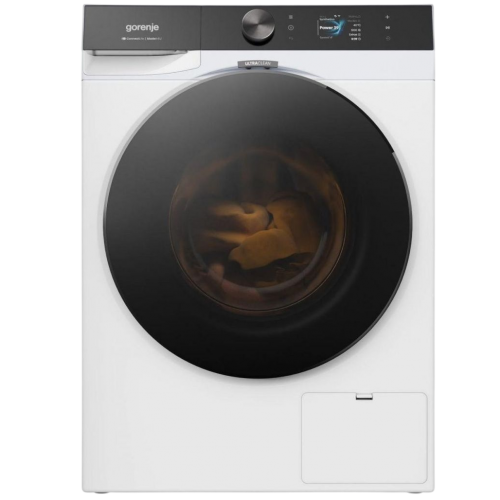 Стиральная машина Gorenje/ Стиральная машина Gorenje, отдельностоящая, ВхШхГ 85х60х54 см, цветной дисплей, поворотное/сенсорное управление, загрузка 9 кг, 1400 об/мин, 20 программ, инверторный мотор, пар, Wi-Fi, цвет белый