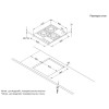 Встраиваемая варочная панель Korting/ Газ, Crystal, 45x51 см, газовая, нержавеющая сталь, независимая, электроподжиг, газ-контроль, чугунные решетки, в комплекте - подставка WOK и адаптер для кофейника, цвет-нержавеющая сталь