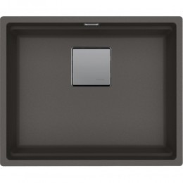 Мойка Franke KNG 110-52 125.0731.689, грифельный серый, с стоп-вентилем, композитная.