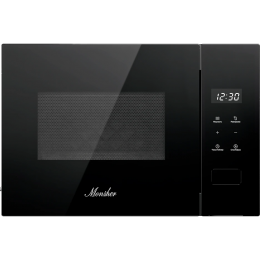 Встраиваемая микроволновая печь MONSHER MMH 1115 Noir, 15 л, 600 Вт, сенсорное управление, черный.