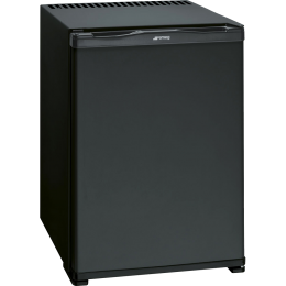 Мини-бар SMEG MTE40, 40 л, термоэлектрическое охлаждение, черный, LED, 2 полки.