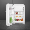 Холодильник SMEG 970x545x659 мм, однокамерный с морозильной камерой, стиль 50-х, белый, объем 122 л, энергоэффективность D